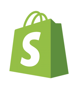 Strapi plugin logo for Shopify